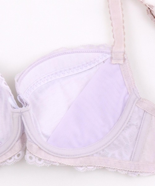 fran de lingerie ブラジャー ショーツセット Plain Lace