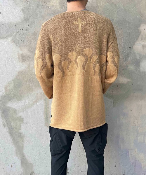 roar guns（ロアーガンズ） カーディガン 5 GG NTERSIA KNIT メンズ