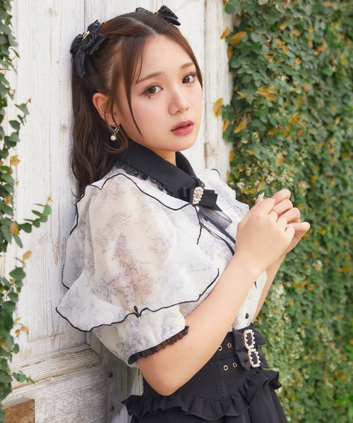 ROJITA シャツ ブラウス 花柄シアーブラウス : ZOZOTOWN Yahoo!店 