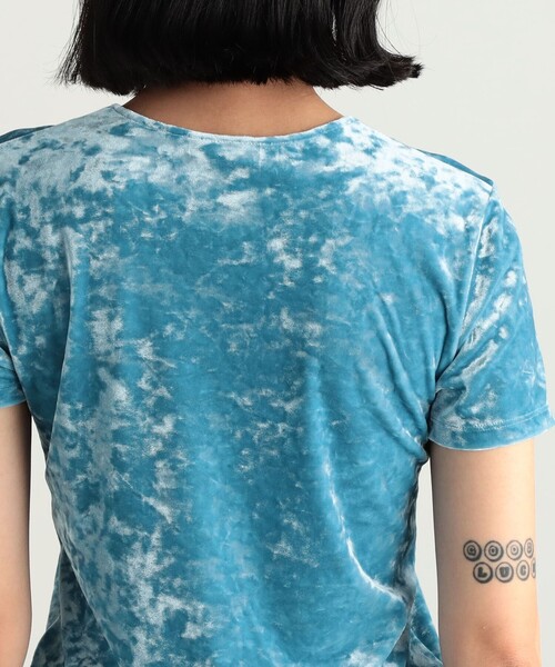 クラッシュベロアTシャツ セール】 クラッシュベロアTシャツ （Tシャツ）｜TOMORROWLAND