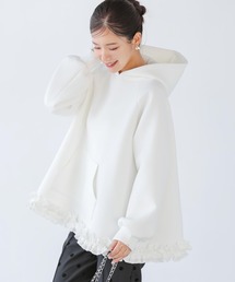 Fit more（フィットモア） パーカー 「ZOZO限定カラー」裾フリルテント