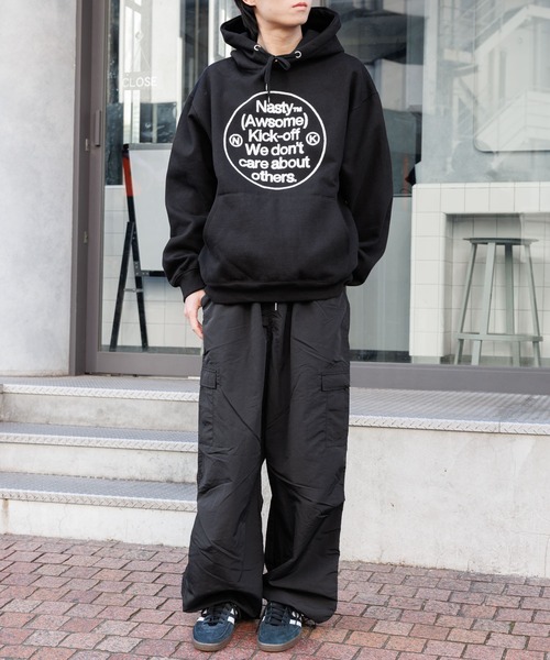 レディース パーカー 「UNISEX」NASTYKICK／Laconic フーディー（裏起毛）2984047｜zozo｜08