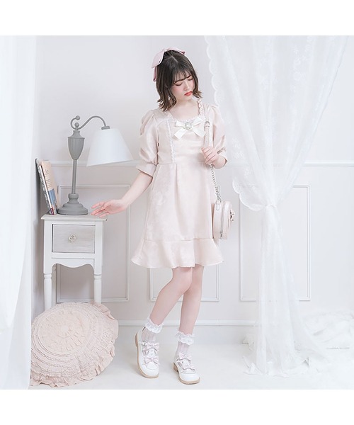 DearMyLove パンプス ハートパールダブルリボンパンプス : ZOZOTOWN