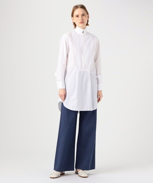 BOURRIENNE ParisX シャツ ブラウス BOURRIENNE MUSE スタンドカラー