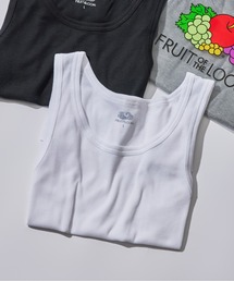 KURASUKOTO コットンリブ タンクトップ 2枚セット セール】2 PACK SET RIB TANK TOP / 2 パック セット コットン