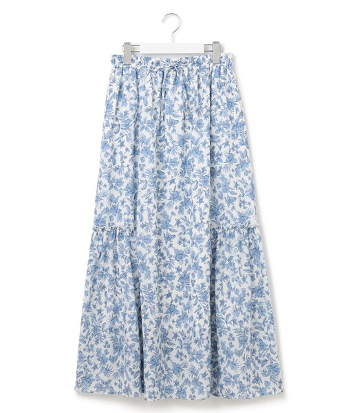 23区　【SLOW/一部店舗限定】ボタニカルプリント スカート 38 新品　今期 23区 スカート 「SLOW/一部店舗限定」ボタニカルプリント