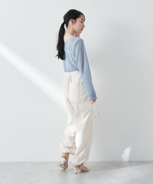 EARTH MUSIC&ECOLOGY レディース カーゴパンツ Mサイズ earth music&ecology カーゴパンツ レディース : ZOZOTOWN Yahoo