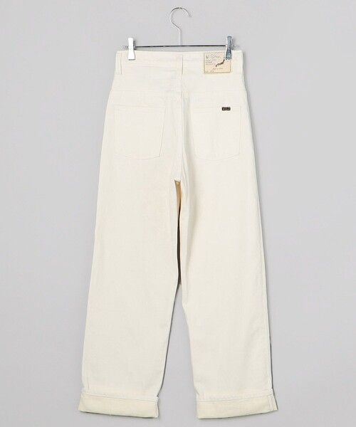 レディース パンツ デニム ジーンズ orSlow/オアスロー High Waist SELVEDGE WHITE DENIM PANTS/ハイウエス｜zozo｜03