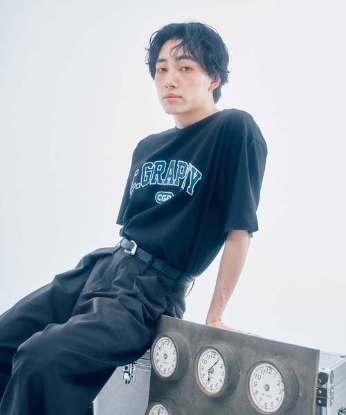 【代引き不可】 「日本限定商品」 tシャツ codegraphy C.GRAPHY T-shirt Logo トップス