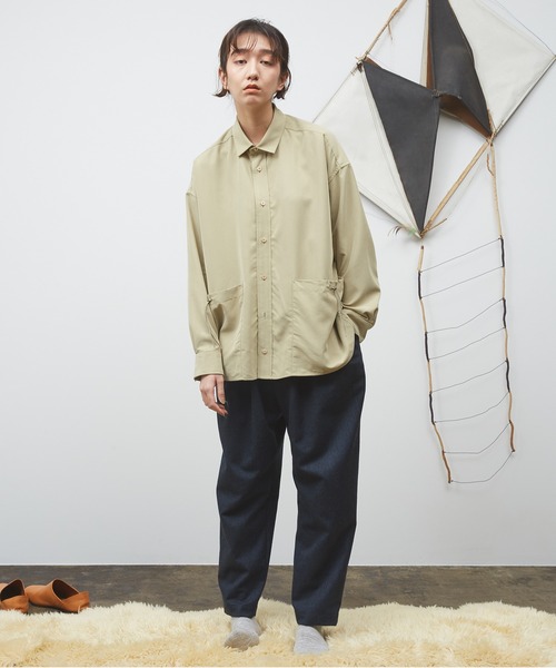 Dulcamara（ドゥルカマラ）の「ワイドロングシャツ-P（シャツ