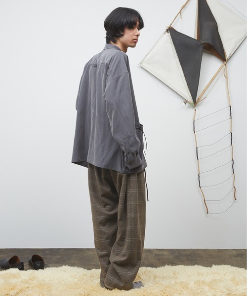 Dulcamara シャツ コードポケットロングSLシャツ-P メンズ