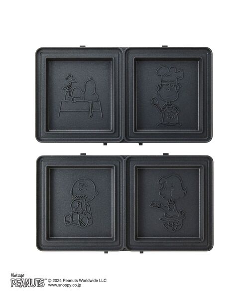 BRUNO（ブルーノ） PEANUTS グリルサンドメーカーダブル用 ホット