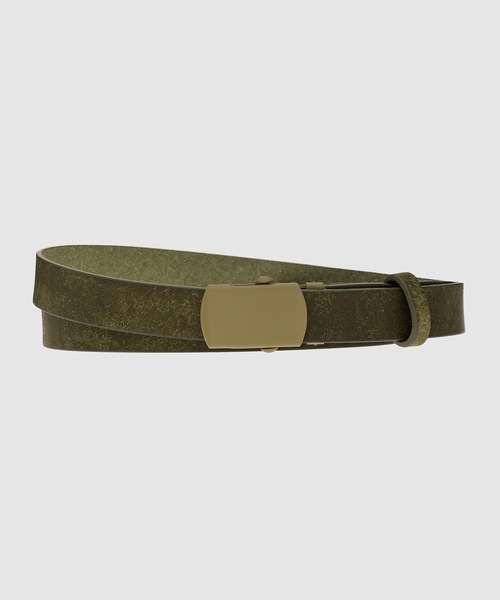 ベルト Leather Slide Belt メンズ レディース