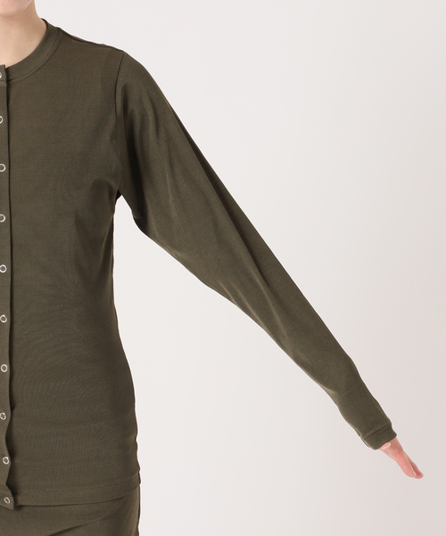 AP STUDIO【DAWN/ダン】HAORI WITH SNAP BUTTON DAWN/ダン】HAORI WITH SNAP BUTTON（カーディガン）｜AP STUDIO