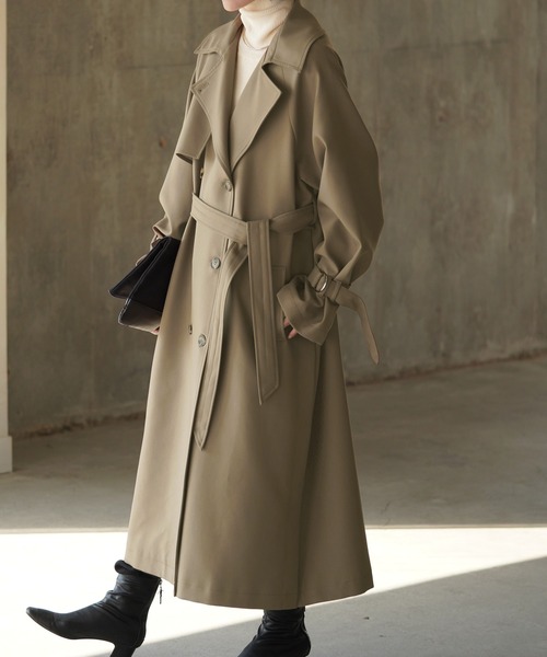 HUG.U（ハグユー） トレンチコート コート トレンチコート レディース