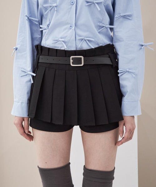スカート ベルト付き2WAYラッププリーツスカート : ZOZOTOWN スカート ベルト付き2WAYラッププリーツスカート : ZOZOTOWN