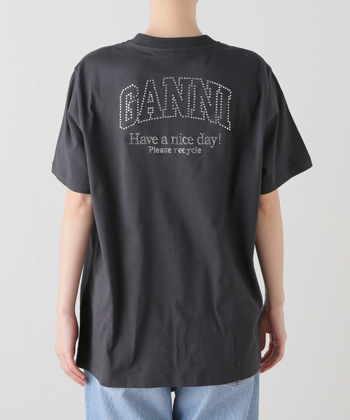 U by SPICK&SPAN tシャツ Tシャツ 「GANNI / ガニー」 Basic Jersey 