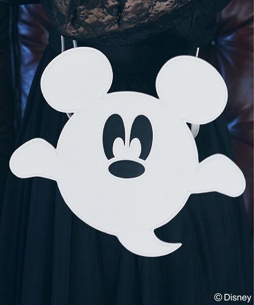 Disney ショルダーバッグ バッグ ミッキー/おばけ型蓄光