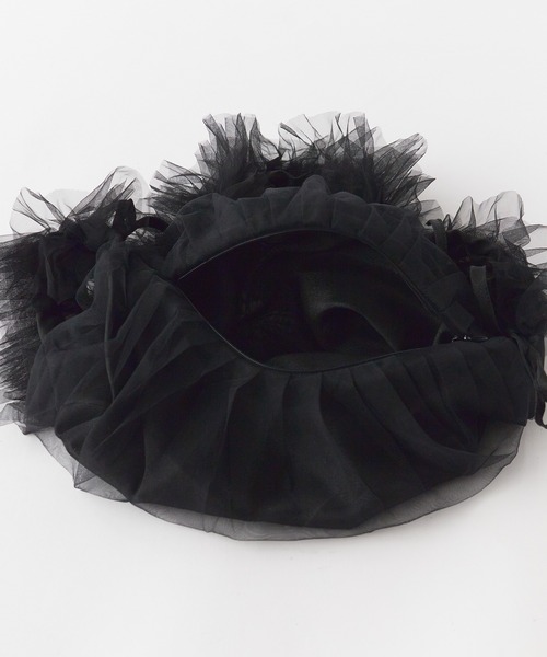 ROOP TOKYO ショルダーバッグ バッグ ギャザーチュールシアー