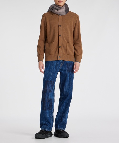 Paul Smith（ポール・スミス） マフラー ブロックチェック カシミヤ