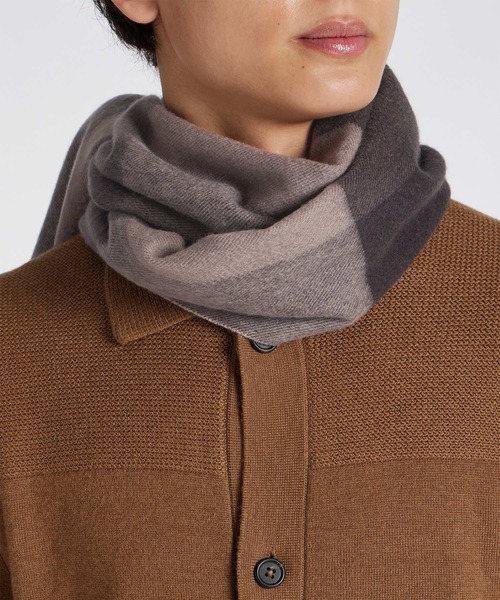 ポールスミス Paul Smith マフラー ブロックチェック カシミヤブレンド カシミヤ  ブランド 正規品 新品 ギフト プレゼント 人気 おすすめ 誕生日 記念日 クリスマス 送料無料 ラッピング無料 Paul Smith（ポール・スミス） マフラー ブロックチェック カシミヤ