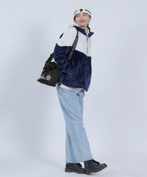 MARY QUANT ロゴドロスト ショルダー マリークワント MARY QUANT ロゴドロスト ショルダー （ブラック