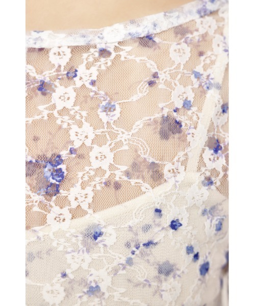SLY ブラウス シャツ FLOWER LACE TOPS フラワー レース
