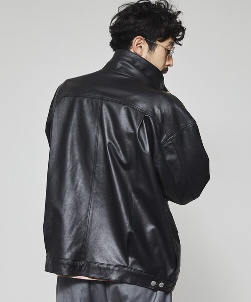 ジャケット・アウター Firsthand Big Cowleather Jacket WP セール】Firsthand/ファーストハンド Big Cowleather Jacket WP