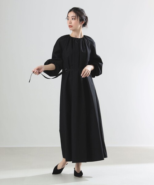 Demi-Luxe BEAMS ワンピース AK+1 / ネックギャザー : ZOZOTOWN