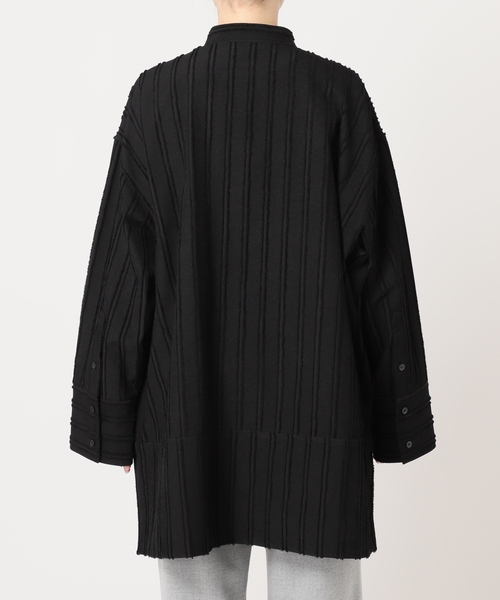 ブラウス シャツ BAND COLLAR POCKET シャツ レディース CITYSHOP ブラウス シャツ BAND COLLAR POCKET レディース