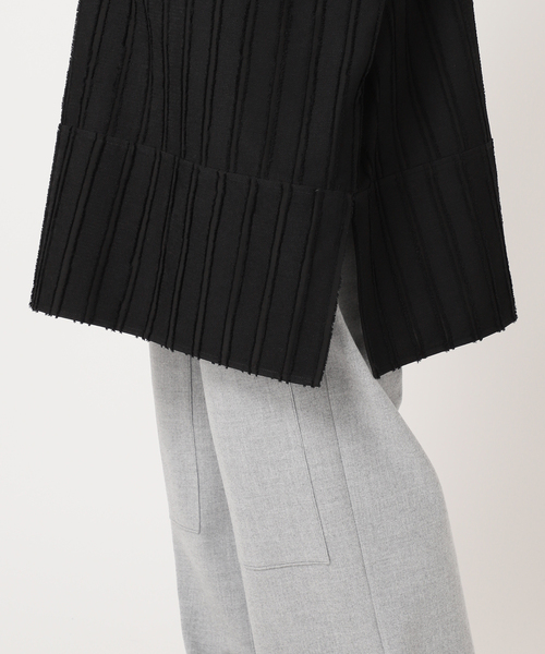 CITYSHOP ブラウス シャツ BAND COLLAR POCKET レディース