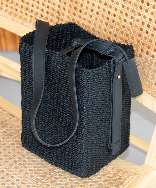 The Bagmati バグマティ定番かごバッグ 美品人気ブラック The Bagmati（ザバグマティ） かごバッグ カゴバッグ 「BAGMATI