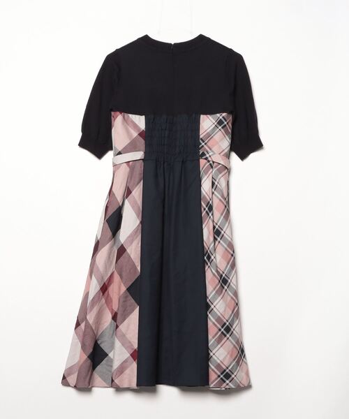 BLUE LABEL CRESTBRIDGE 半袖ワンピース 38 BLUE LABEL CRESTBRIDGE 「BLUE CRESTBRIDGE」 半袖ワンピース