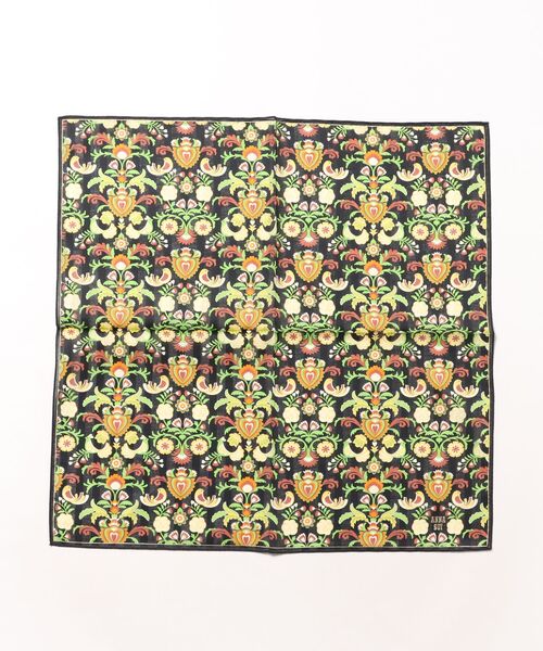 ANNA SUI（アナスイ） ハンカチ 鳥唐草柄プリントハンカチ レディース