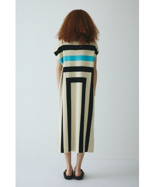 HeRIN.CYE ワンピース Square knit one piece スクエアニット