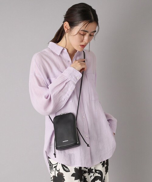 【新品同様】DRESSTERIOR ドレステリア ポシェット ブラック 黒 | 25春夏 スパンコール 2WAY ポシェット / ショルダー | 肩掛け 巾着 レザー | ブランド カバン【レディース】【中古】 スパンコール2WAYポシェット（ショルダーバッグ） | DRESSTERIOR