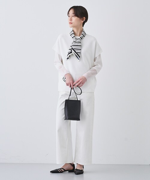 INDIVI（インディヴィ） ニット セーター 新色登場！「洗える／清涼感