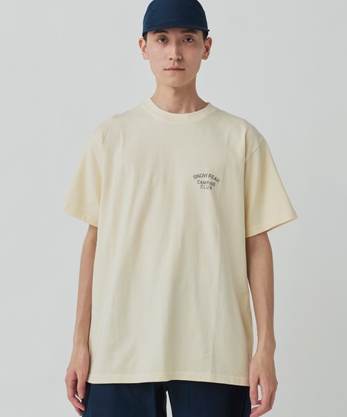 snow peak（スノーピーク） tシャツ Snow Peak / Recycled Cotton Dyed