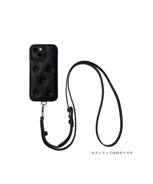 DEMIU デミュウ BALLON CINQ iPhone15ケース スタッズ DEMIU - BALLON CINQ / バロン サンク iPhoneケース ブラック