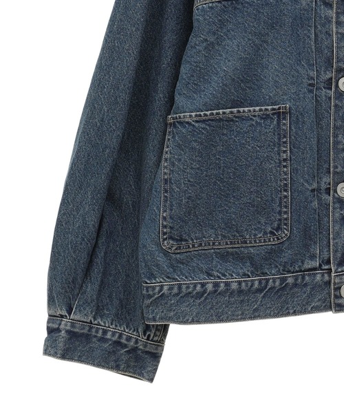 KURO デニムジャケット ライトブルー Gジャン KURO デニムジャケット gジャン 「KURO」DENIM JACKET LIGHT