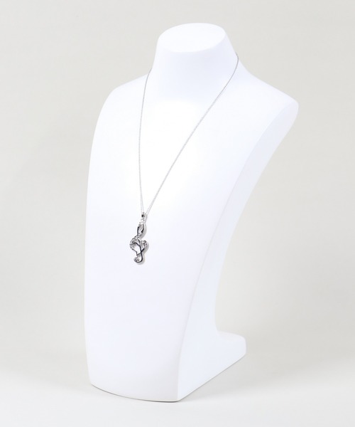 SPINNS（スピンズ） ネックレス メタルネックレス/ラインストーン音符