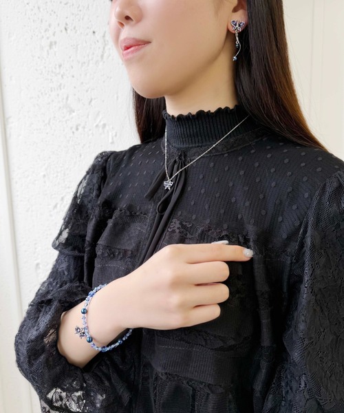 ANNA SUI ブレスレット バタフライモチーフ レディース
