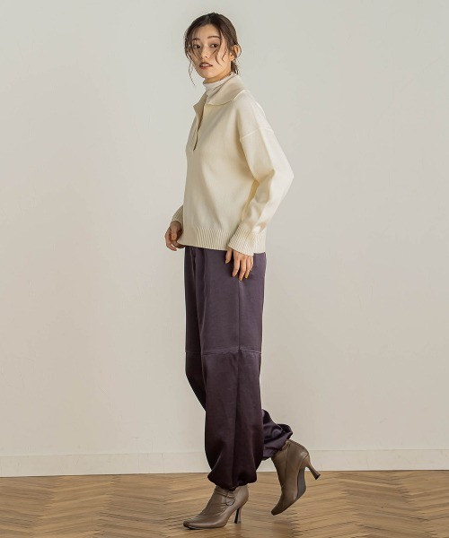 「Droite lautreamont」 長袖ニット M イエロー レディース_画像8