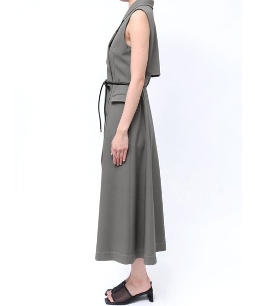 TONAL トーナル　ハイツイストロングジレ　ベスト　アイスグレー TONAL トーナル ハイツイストロングジレ ベスト アイスグレー