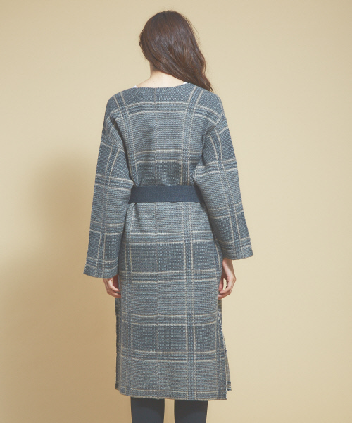 「qualite」 ノーカラーコート フリー ベージュ レディース_画像6