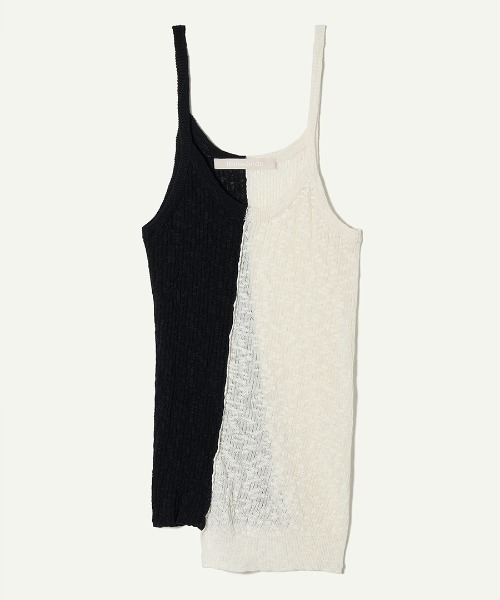 leinwande（ラインヴァンド） キャミソール 「leinwande」Blocking