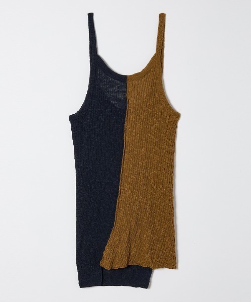 leinwande（ラインヴァンド） キャミソール 「leinwande」Blocking