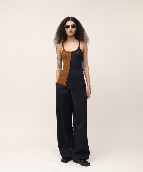 leinwande（ラインヴァンド） キャミソール 「leinwande」Blocking