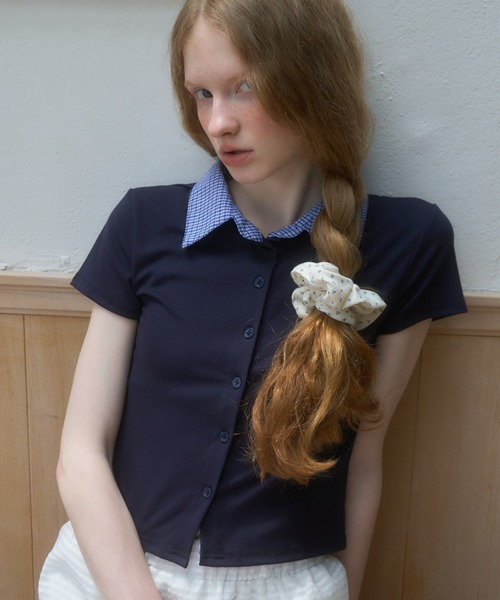 tシャツ Decoration ribonn トップス レディース 24smscu10-11.jpg