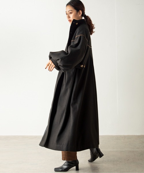 「MILLION CARATS」 「style4」コート FREE ブラック レディース_画像2